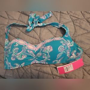 Water ya waiting for Lilly Pulitzer Bikini Top NWT 8